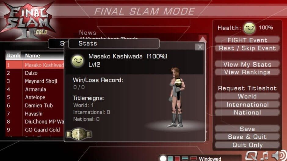 Final Slam 2 screenshot 4