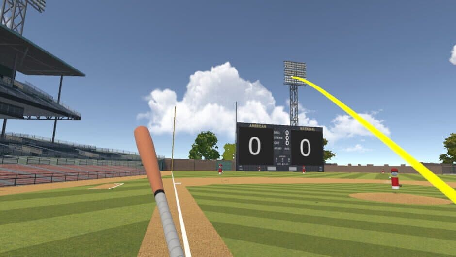 Double Play: 2-Player VR Baseball screenshot 1