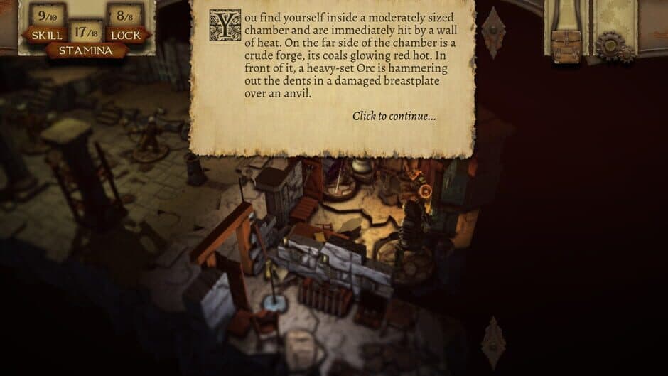 The Warlock of Firetop Mountain screenshot 4