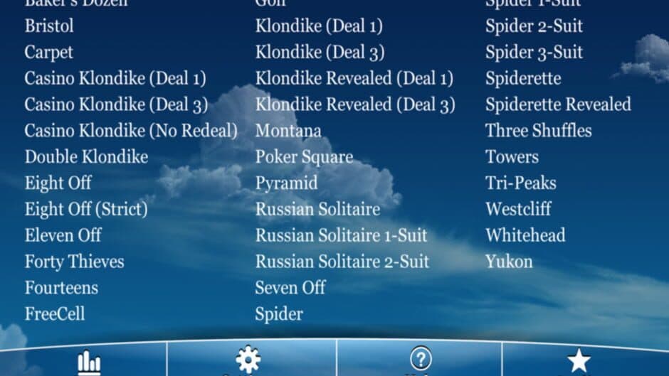 Eric's All-in-1 Solitaire screenshot 3