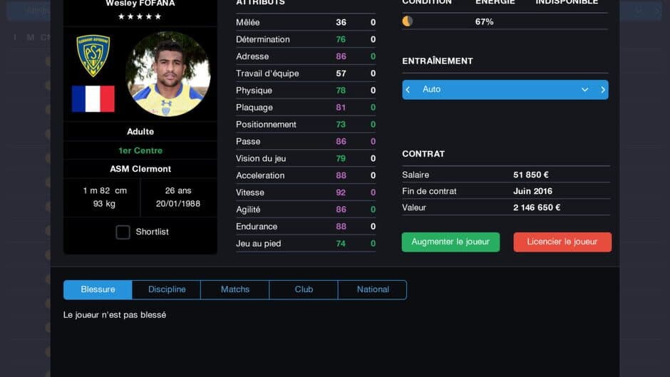 Pro Rugby Manager 2015 screenshot 3