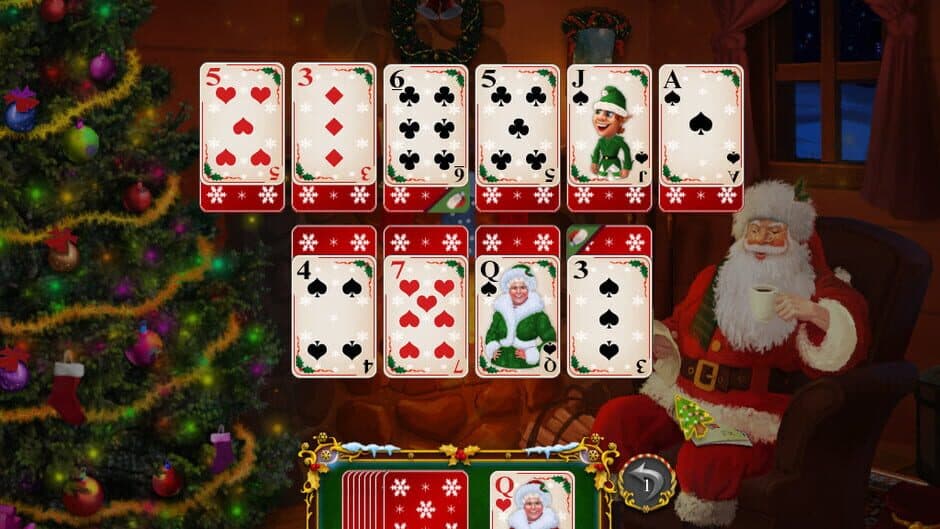 Santa's Christmas Solitaire screenshot 1