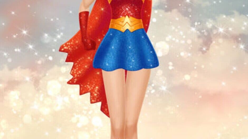 Superhero Girl Salon: Kids Makeup and Dressup Game screenshot 1