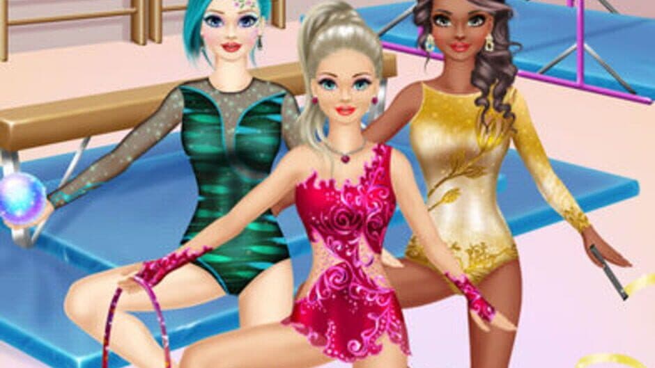 Gymnastics Salon - Makeup & Dressup Girls Game screenshot 2
