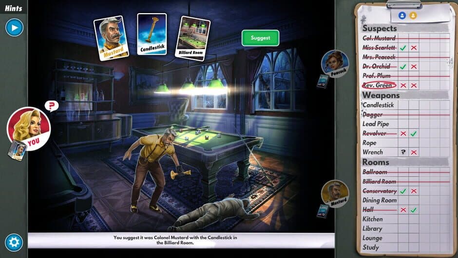 Clue/Cluedo: The Classic Mystery Game screenshot 4