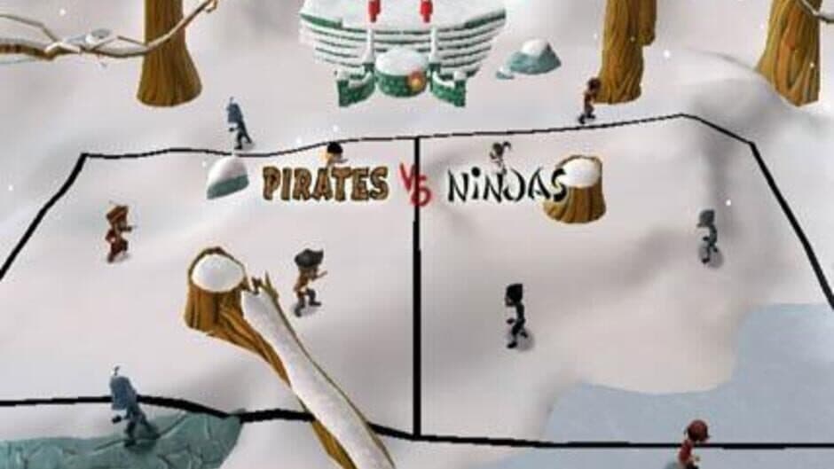 Pirates vs. Ninjas Dodgeball screenshot 1