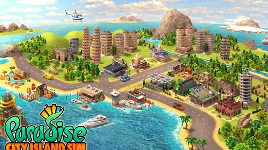 Paradise City Island Sim Town screenshot 1