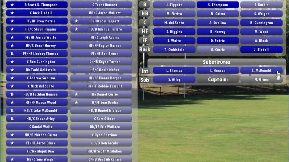 Australian Football Coach screenshot 1