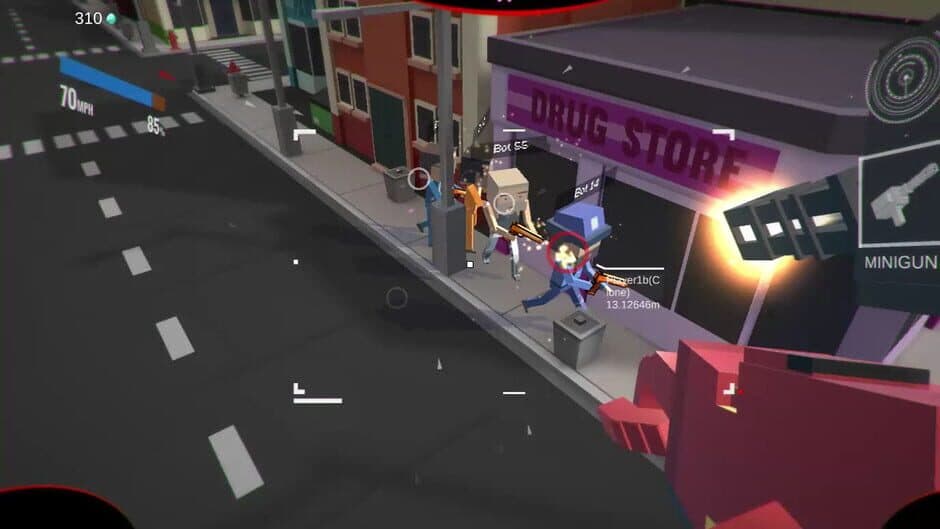 Block Robot Mini Survival Game screenshot 3