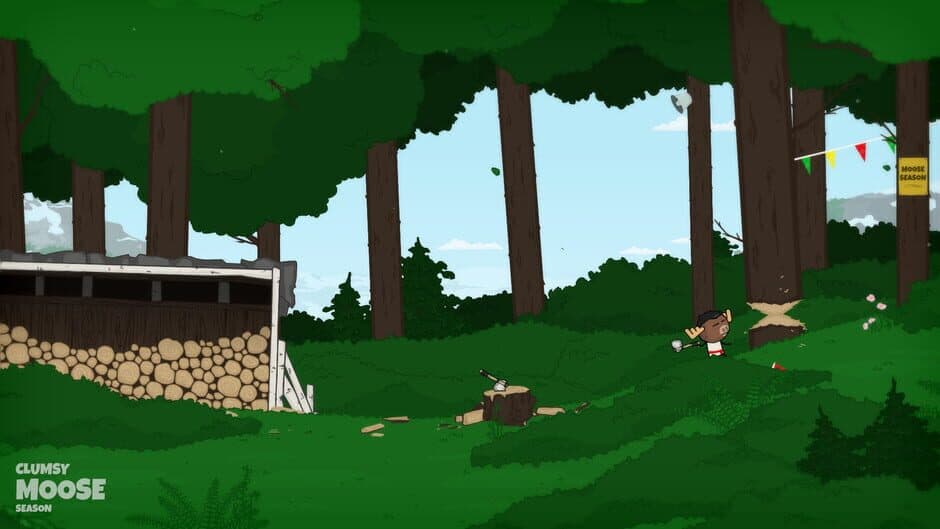 Clumsy Moose Season screenshot 1