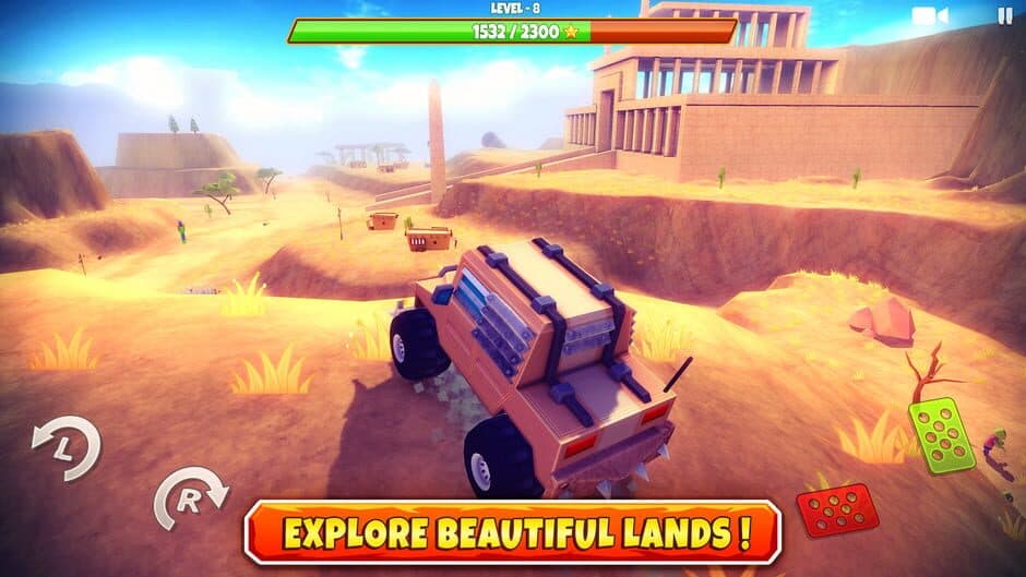 Zombie Offroad Safari screenshot 2