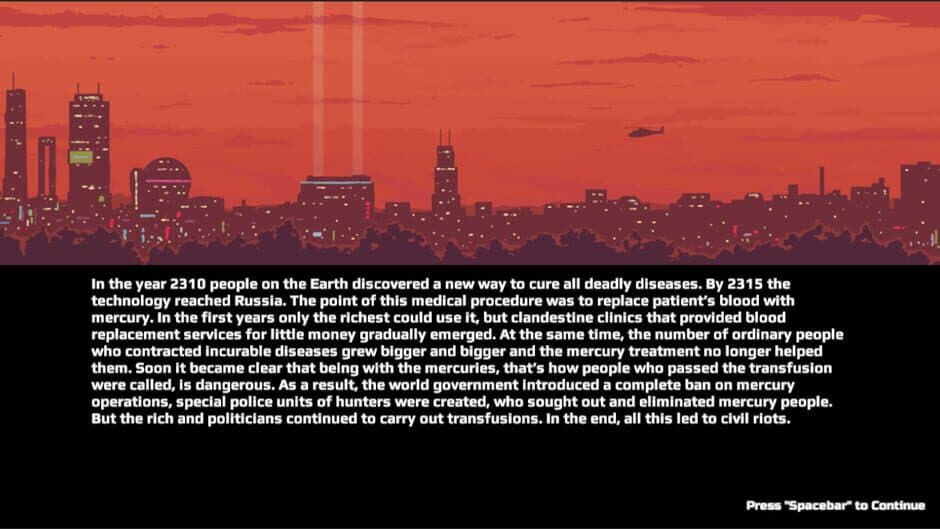 The Mercury Man screenshot 1