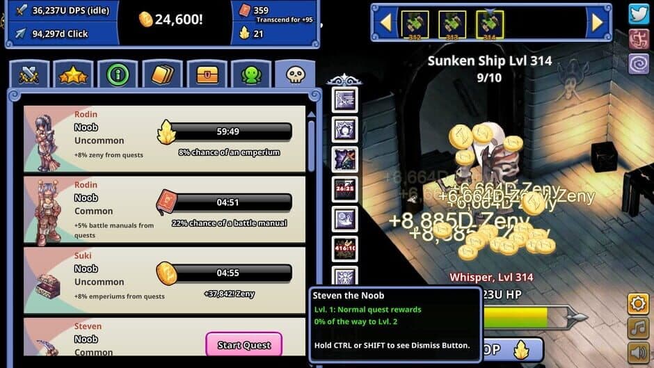 Ragnarok Clicker screenshot 4