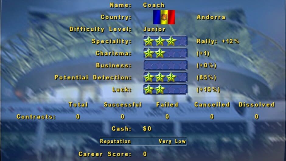 Tennis Elbow Manager screenshot 1