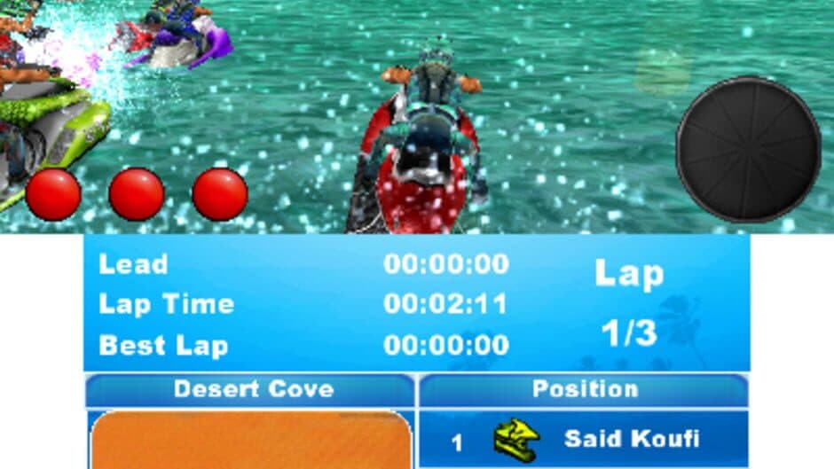 Aqua Moto Racing 3D screenshot 1
