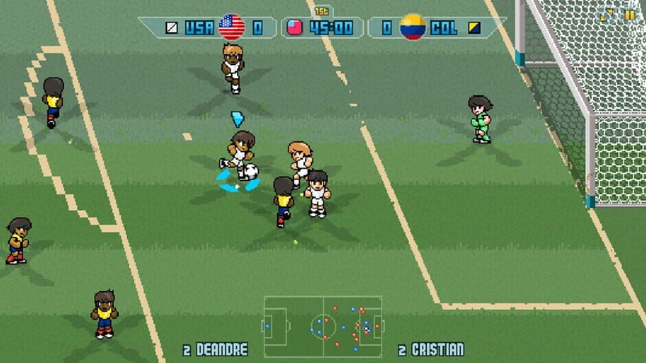 Pixel Cup Soccer 17 screenshot 3