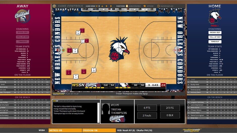 Draft Day Sports: Pro Basketball 2017 screenshot 4