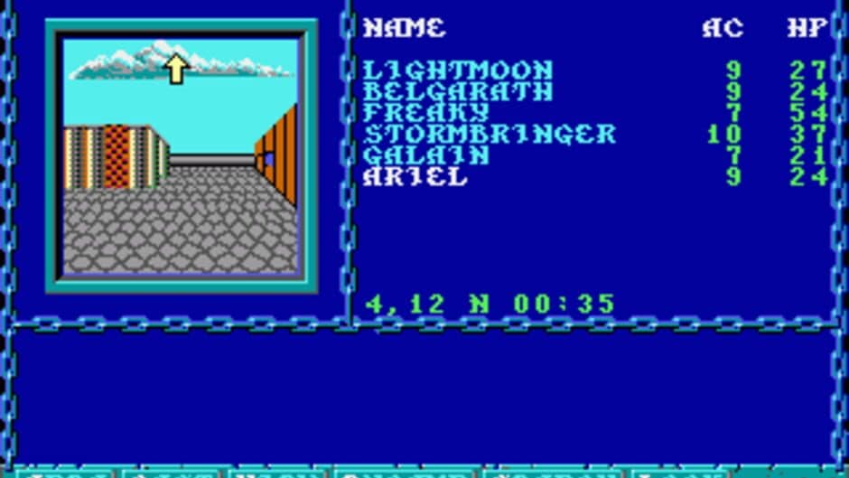 Curse of the Azure Bonds screenshot 1