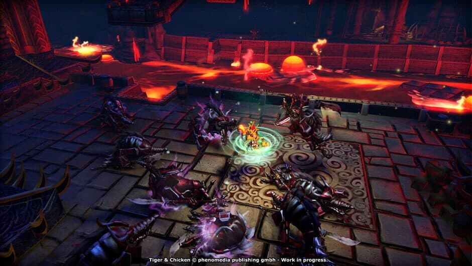 Moorhuhn: Tiger and Chicken screenshot 1