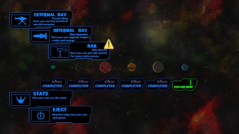 Cosmic Dust & Rust screenshot 1