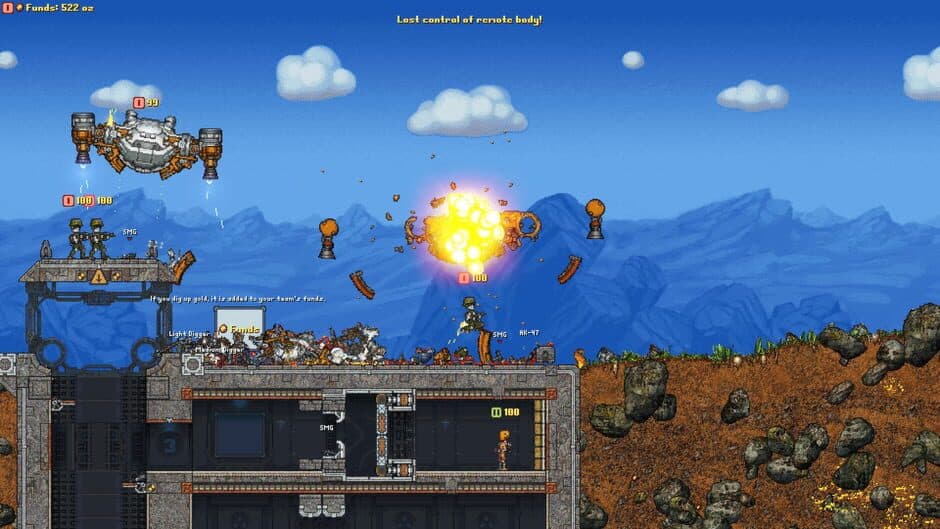 Cortex Command screenshot 1