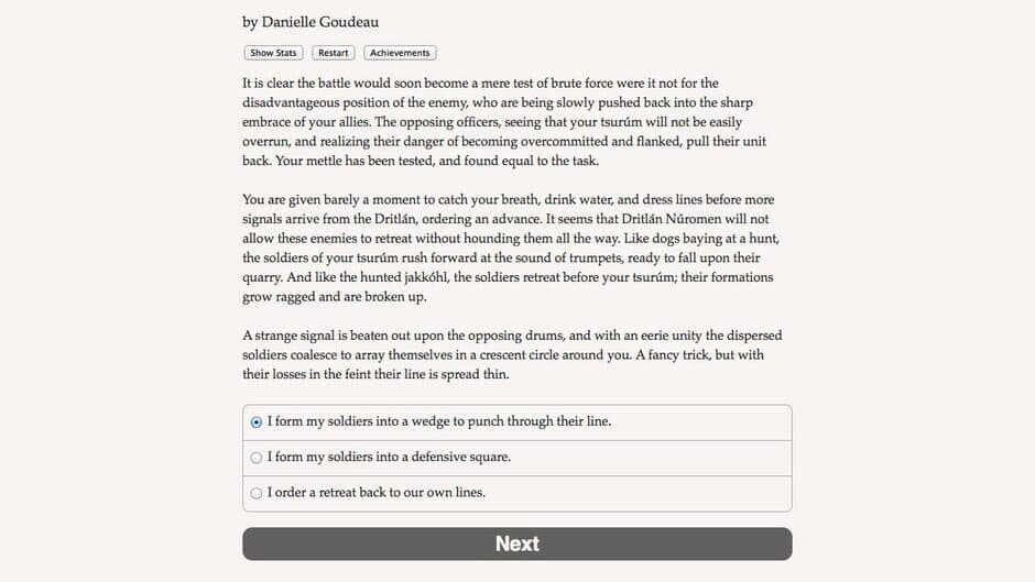 Choice of the Petal Throne screenshot 3