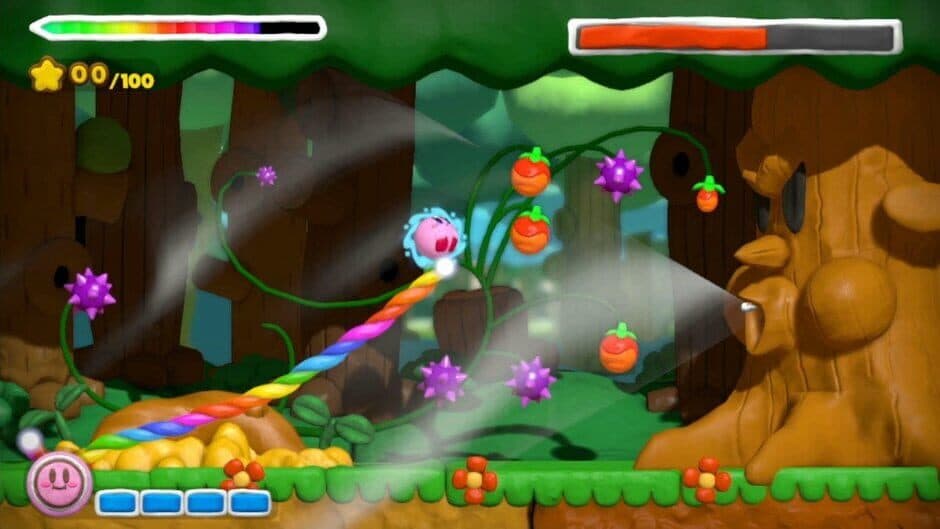 Kirby and the Rainbow Curse screenshot 1