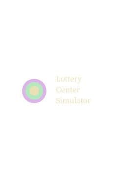 Lottery Center Simulator