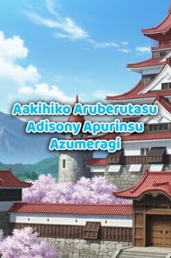 Aakihiko Aruberutasu Adisony Apurinsu Azumeragi