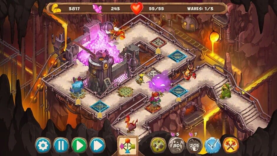 Gnumz: Masters of Defense screenshot 1