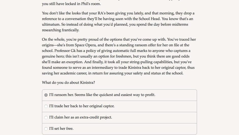 Grand Academy for Future Villains screenshot 4