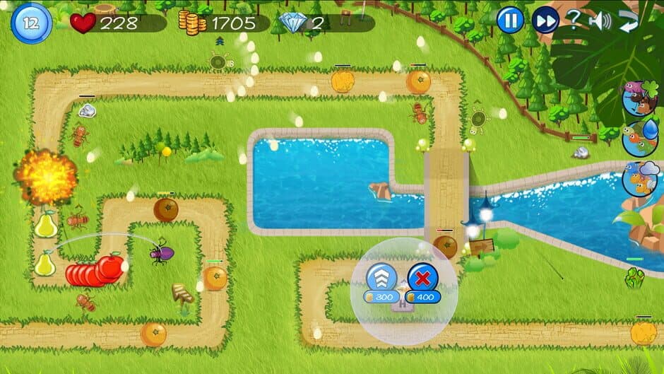 Fruit Tower Defense screenshot 3