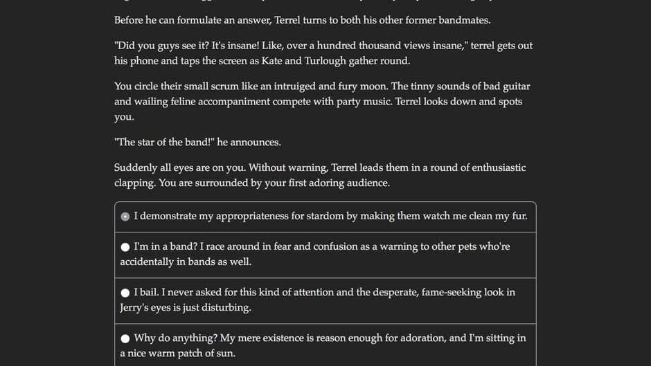 Choice of the Cat screenshot 4