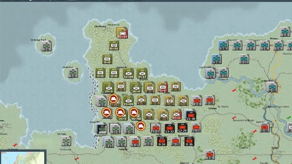 Gary Grigsby's War in the West screenshot 2