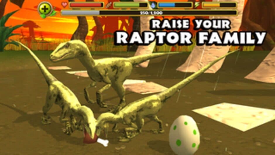 Jurassic Life: Velociraptor Dinosaur Simulator screenshot 5
