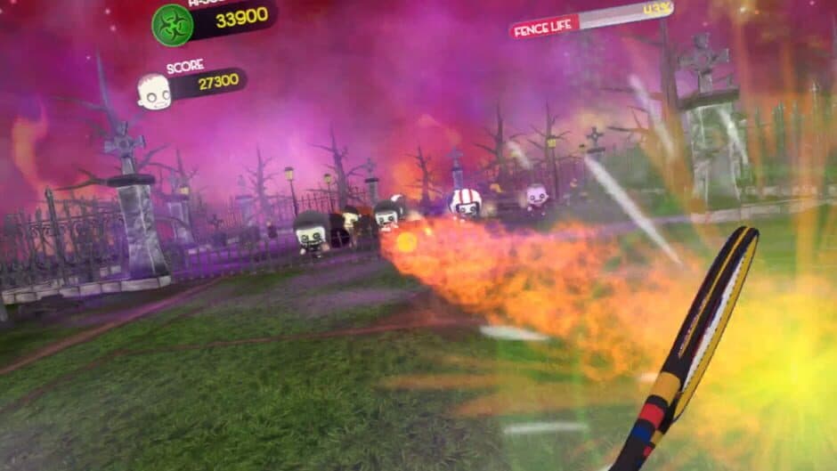 Smoots Tennis Survival Zombie screenshot 1