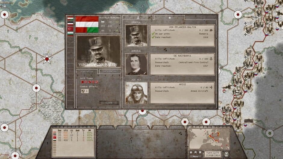 Commander: The Great War screenshot 1