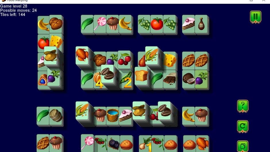 Food Mahjong screenshot 1