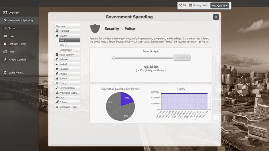 Government Simulator screenshot 1