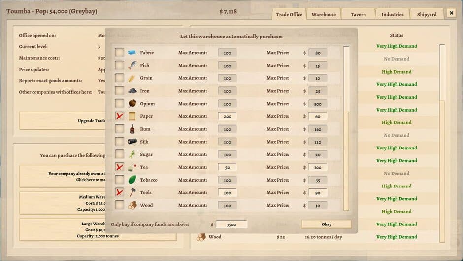 Winds of Trade screenshot 2