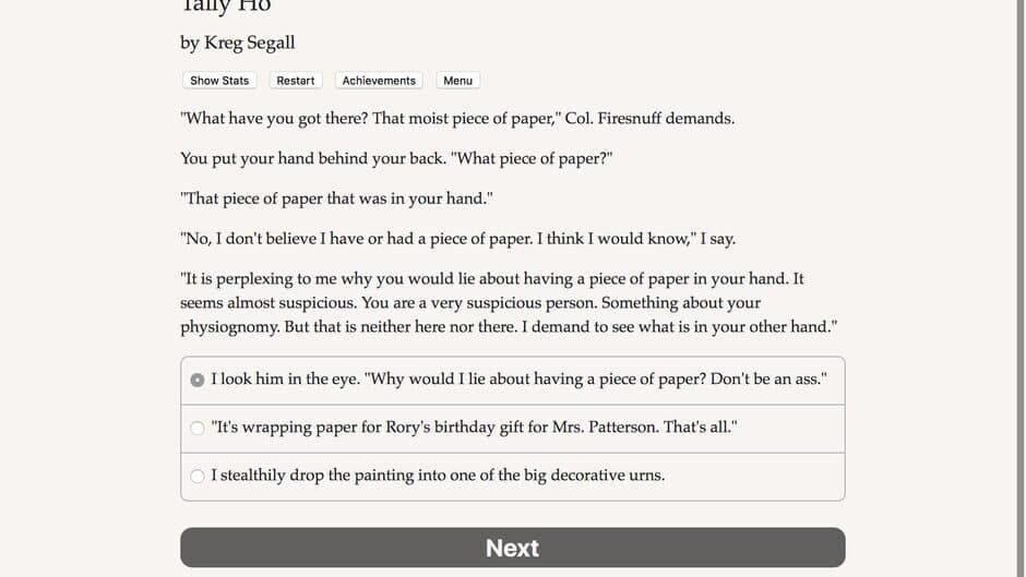 Tally Ho screenshot 5