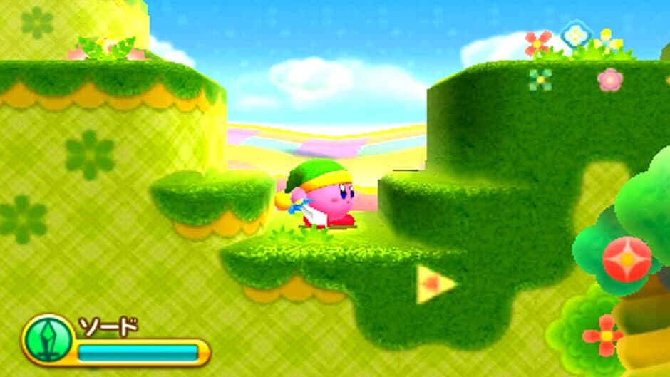 Kirby Triple Deluxe screenshot 3