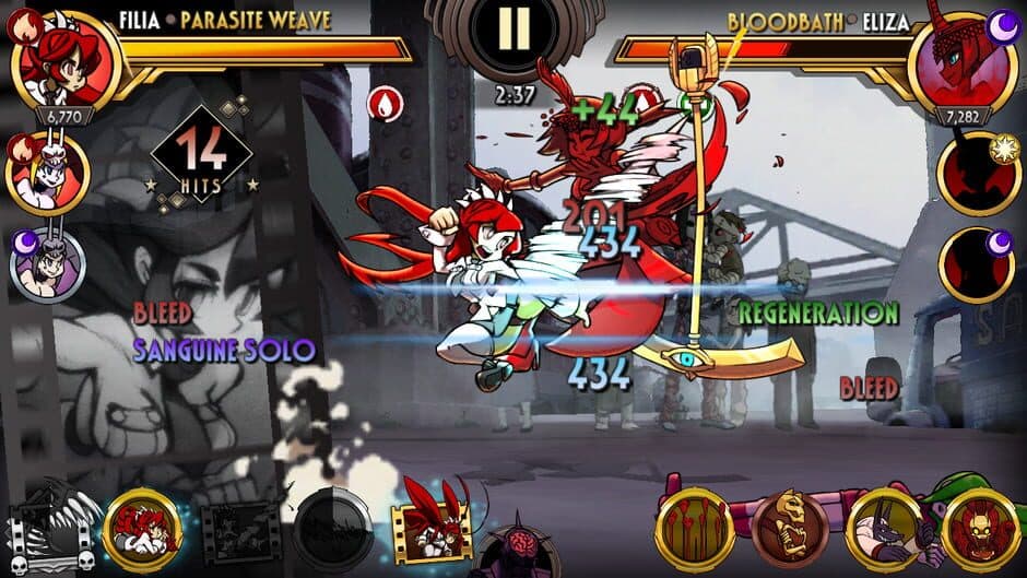 Skullgirls Mobile screenshot 4
