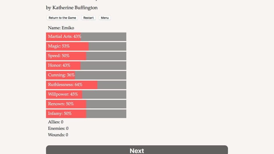 Choice of the Ninja screenshot 1