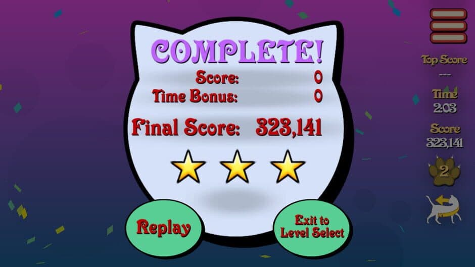 Meow-Jong Solitaire screenshot 2