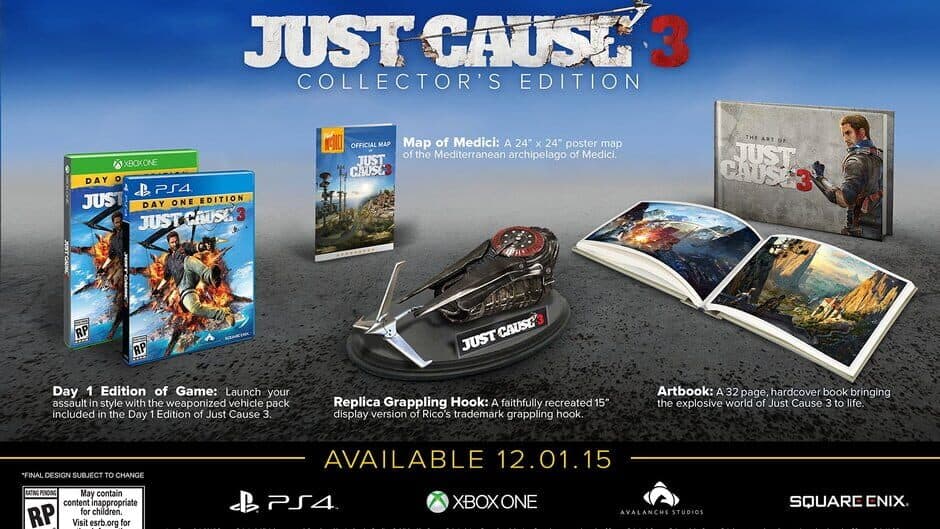Just Cause 3: Collector's Edition screenshot 1