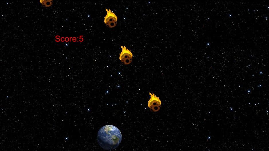 Meteor Shower screenshot 1