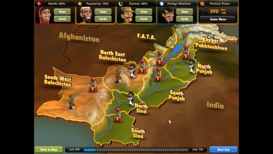 President for a Day - Floodings screenshot 2