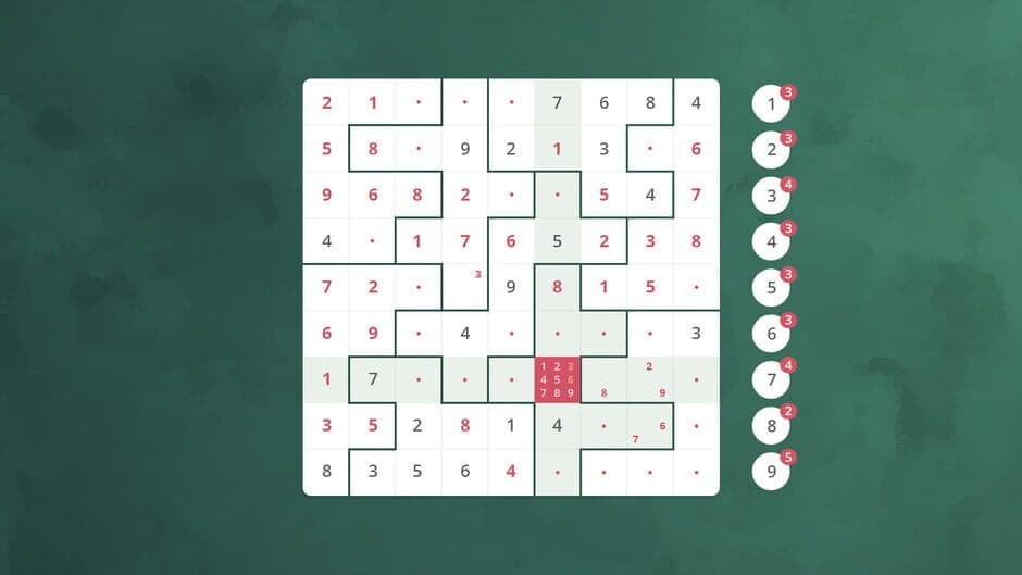 Sudoku Jigsaw screenshot 5
