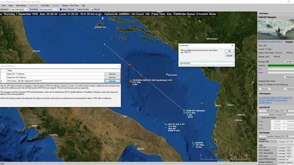 Command: Modern Operations - The Silent Service screenshot 1